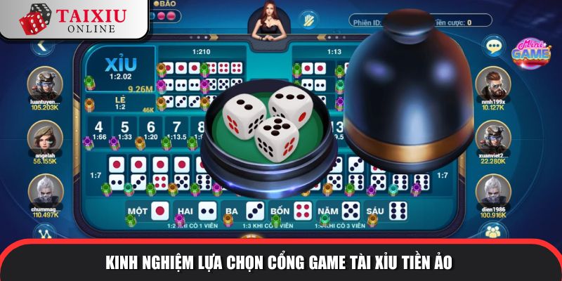 Kinh nghiệm lựa chọn cổng game tài xỉu online