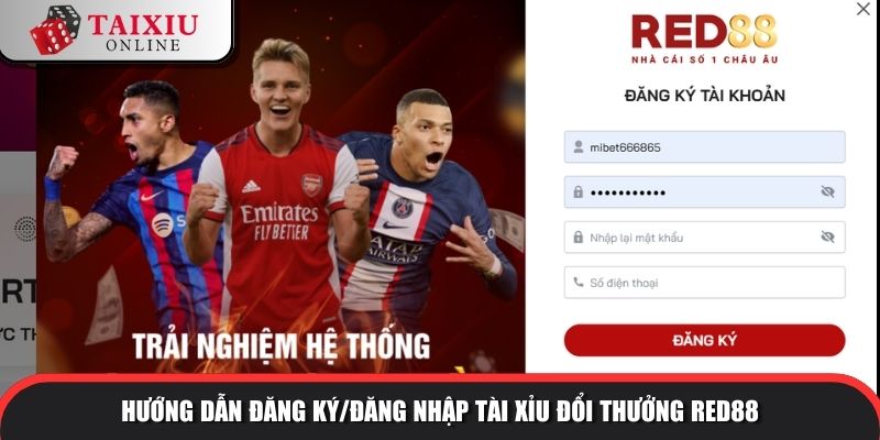Quy trình đăng ký Red88 trong 3 bước