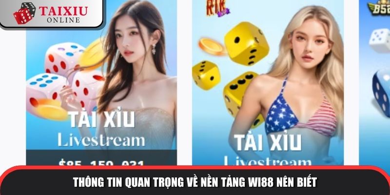 Thông tin quan trọng về nền tảng WI88 nên biết