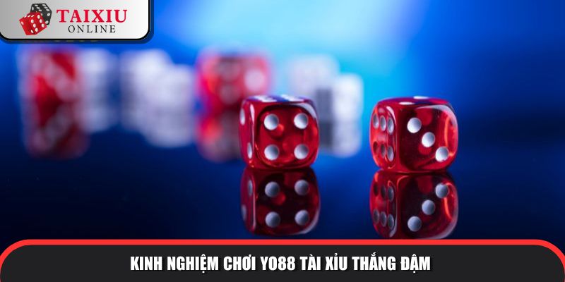 Kinh nghiệm chơi Yo88 tài xỉu thắng đậm